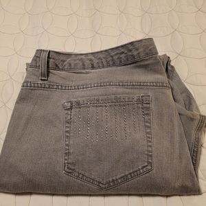 Grey wash Lexington Straight Jeans